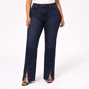 Good American Good Boy w/ Twisted Slit Jeans – Dark Wash – Size 16 Plus – NWT